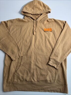 Gas Monkey Garage Tan Hooded Pullover Sweatshirt